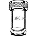 Grohe Doppel-Rückflussverhinderer 3/4" f Badarmaturen 3/4" chr