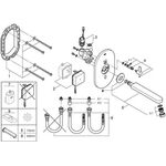 Grohe Infrarot-Elektronik EUROSMART CE m Mischung Trafo chr