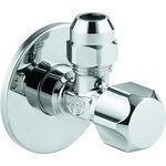 Grohe Eckventil 1/2" Schubros d= 55mm chr