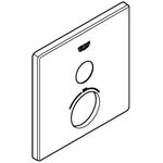 Grohe Rosette SMARTCONTROL chrom, eckig, für UP-THM mit 1 ASV