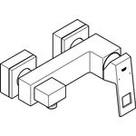 Grohe Einhand-Brausebatterie EUROCUBE 1/2Zoll su-st