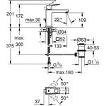 Grohe EH-WTbatt EUROCUBE 1/2Zoll M-Size ZAG ha graph gebü