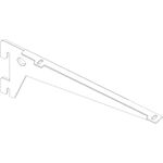 Winkelträger braun 230mm, 55 kg, 4 Stück