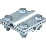 Kreuzverbinder nach DIN EN 62561-1 rund / rund 8 - 10 mm feuerverzinkt Stahl - VPE: 25