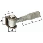 Torband 75x42x30xØ16mm U-Bügel Stahl roh verstellb. um 20mm mit Mauerhülse GAH