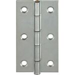 Scharnier H.60mm B.34mm S.1,4mm STA blau verz.gerollt,schmal VORMANN - VPE: 20