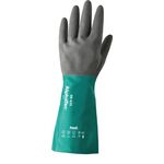 Chemiehandschuh AlphaTec 58-435 Gr.10 grün/grau EN 388,EN 374,EN 1149 Kat.III - VPE: 12