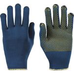 Handschuhe PolyTRIX BN 914 Gr.9 blau/gelb EN 388 PSA II 10 PA HONEYWELL - VPE: 10