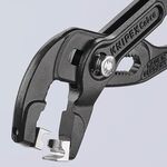 Schlauchschellenzange Gesamt-L.180mm Kopf grau atram.Ku.-Überzug KNIPEX