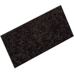 Hartfilzauflage L280xB140xS10mm schwarz