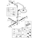 Grohe Duschsystem EUPHORIA SYSTEM 310 m Thermostat-Batt chr