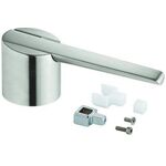 Grohe Hebel für 35mm Kartusche, mit Kappe supersteel