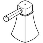 Grohe Griffpaar Grandera Mark blau/rot chr