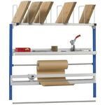 Packtischanbausystem f.Packtischbreiten 1600 u.2000mm Variante 2 HÜDIG & ROCHOLZ