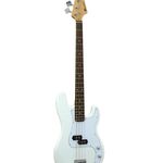 DIMAVERY PB-320 E-Bass, weiß