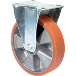 Bockrolle 150mm 250kg Guß-PUR 138x109mm Alu.BS ROLLEN