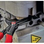 Wasserpumpenzange Cobra® L.300mm Spann-W.60mm pol.Ku.-Überzug Quick Set KNIPEX