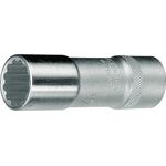 Steckschlüsseleinsatz D 19 L 1/2 Zoll 12-kant SW 18mm L.82mm GEDORE