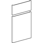 KG Front Set, weiß, Renova Nr.1 Plan Seitenschrank, Modell 869020