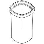 Grohe Ersatzglas f Bürste