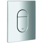 Grohe Abdeckplatte m Drucktaste mattchr