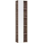 Geberit Regal CITTERIO 400x1600x250mm m Spieg. Korpus graubraun