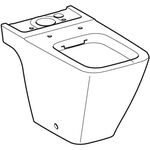 Geberit Stand-Tiefspül-WC iCon Square Rimfree geschl. For für Kombination weiß