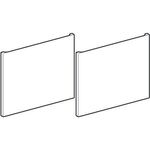 GE Schubladenfront Set, Eiche für Renova Plan WTU, zu WT B:130cm