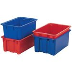 Drehstapelbehälter PP blau L600xB400xH250mm LA-KA-PE