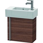 Duravit Waschtischunterbau VERO 211x450x428mm Ans rechts nussbaum dunkel