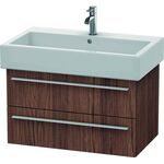 Duravit Waschtischunterbau X-LARGE 443x750x448mm nussbaum dunkel