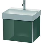 Duravit Waschtischunterbau XSQUARE 397x584x460mm dolomiti grey hochglanz