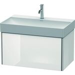 Duravit Waschtischunterbau XSQUARE 397x784x460mm weiß hochglanz