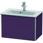 Duravit WT-Unterbau XSQUARE COMPACT 400x610x388mm aubergine seidenmatt
