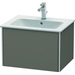 Duravit Waschtischunterbau XSQUARE 400x610x478mm flannel grey seidenmatt