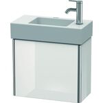 Duravit Waschtischunterbau XSQUARE 397x484x240mm Türansch li weiß hochglanz