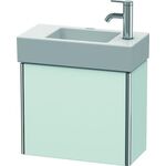 Duravit Waschtischunterbau XSQUARE 397x484x240mm Türansch re lichtblau matt