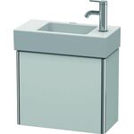 Duravit Waschtischunterbau XSQUARE 397x484x240mm Türansch re we seidenmatt
