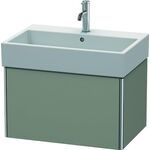 Duravit Waschtischunterbau XSQUARE 397x684x460mm steingrau seidenmatt