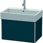Duravit Waschtischunterbau XSQUARE 397x684x460mm nachtblau seidenmatt