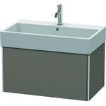 Duravit Waschtischunterbau XSQUARE 397x784x460mm flannel grey seidenmatt