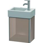 Duravit Waschtischunterbau XSQUARE 397x364x240mm Türansch re capp hochglanz