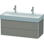 Duravit Waschtischunterbau XSQUARE 397x984x460mm basalt matt