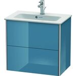 Duravit WT-Unterbau XSQUARE COMPACT 560x610x388mm stone blue hochglanz