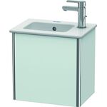 Duravit Waschtischunterbau XSQUARE 400x410x289mm Türansch re lichtblau matt