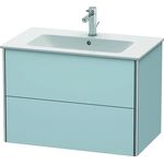 Duravit Waschtischunterbau XSQUARE 560x810x478mm lichtblau seidenmatt
