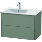 Duravit Waschtischunterbau XSQUARE 560x810x478mm Be li steingrau seidenmatt