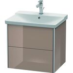 Duravit Waschtischunterbau XSQUARE 565x610x473mm cappuccino hochglanz