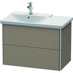 Duravit Waschtischunterbau XSQUARE Becken links 565x810x473mm leinen