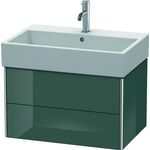 Duravit Waschtischunterbau XSQUARE 397x684x460mm dolomiti grey hochglanz